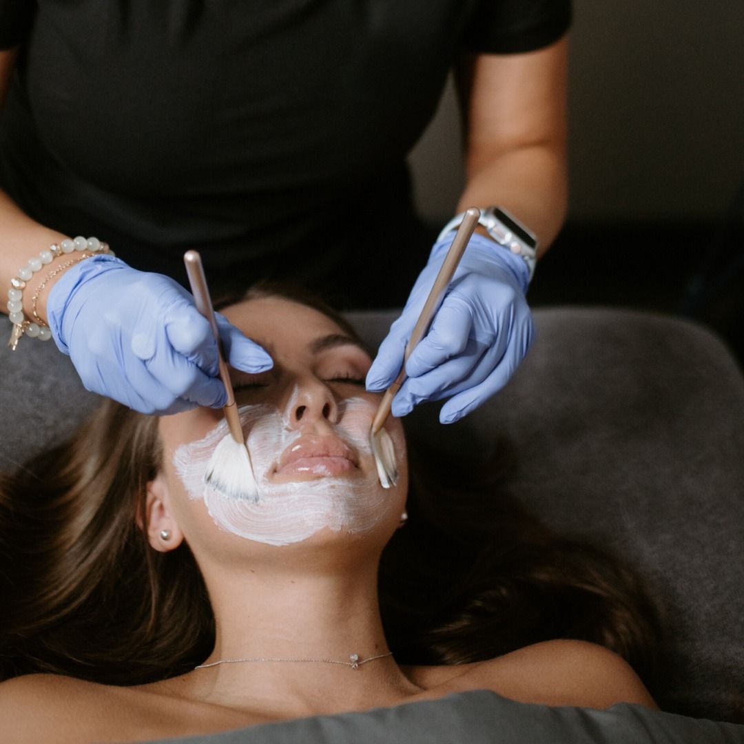 Crown Point TruLean shots model in a white shirt smiling