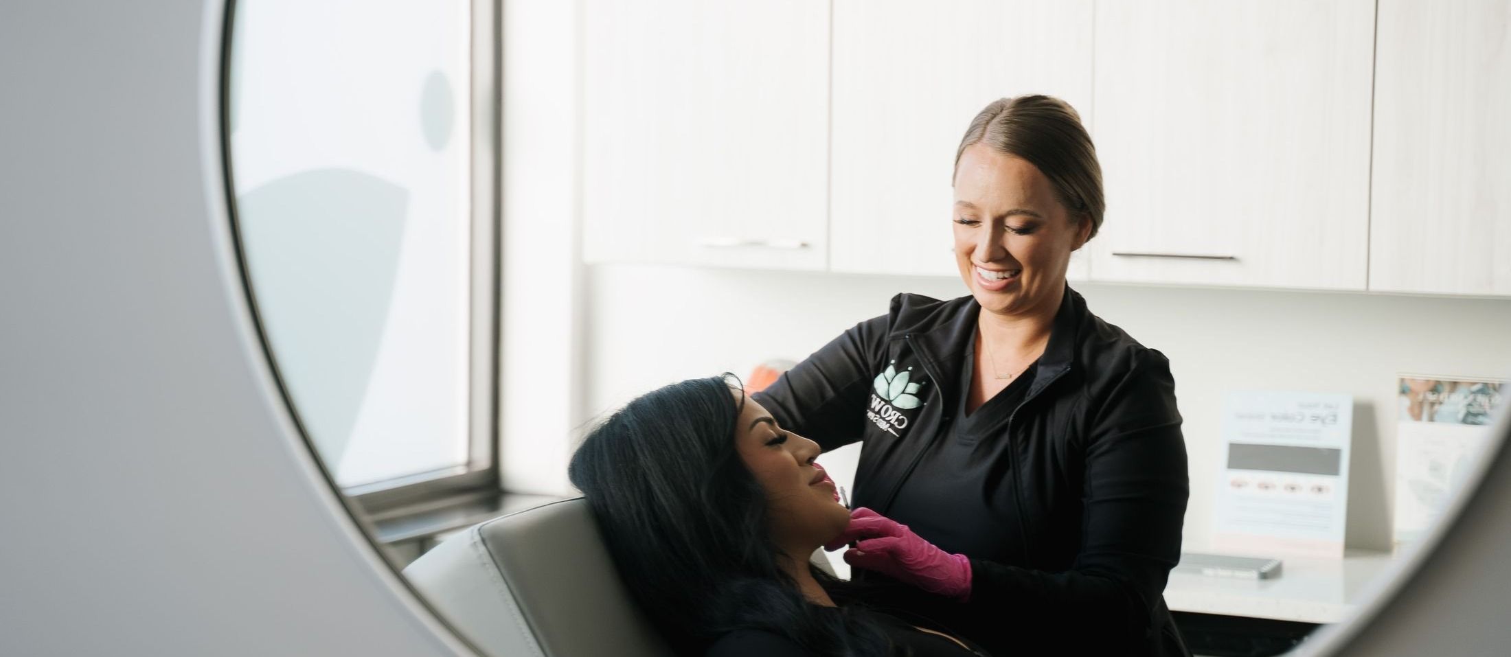 Crown Med Spa Team with injectables in hand